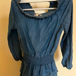 Tiered MICHAEL KORS DENIM DRESS - XS